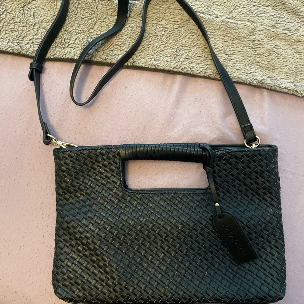 Sole Society black clutch/crossbody